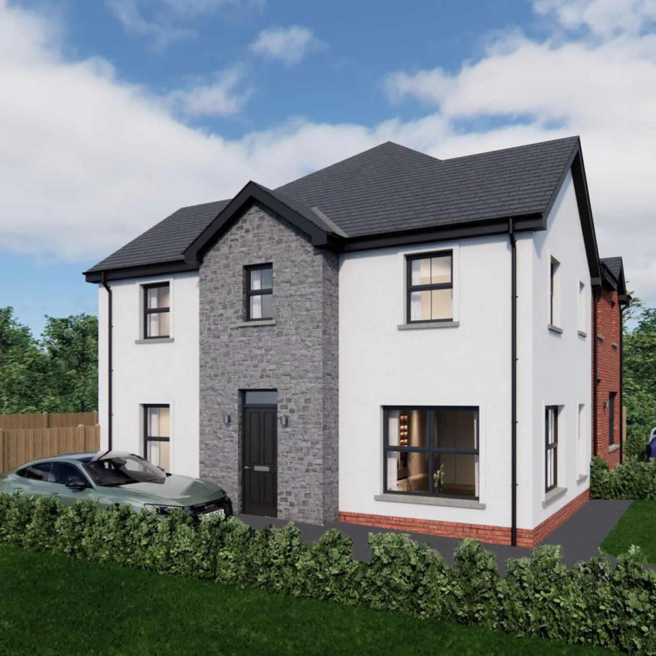 Site 47, House Type M, Mount Pleasant, Old Belfast Road, Newtownards, County Down, BT23