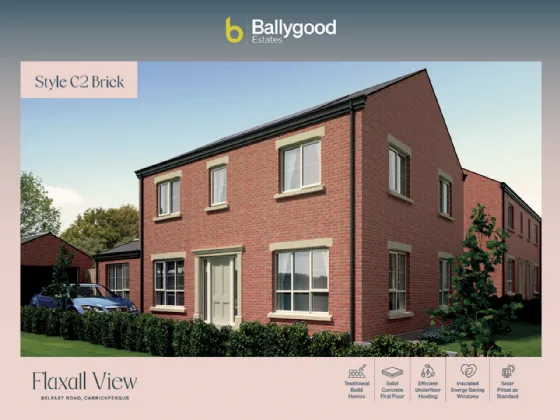 Site 22, Type C2  Flaxall View, Belfast Road, Carrickfergus