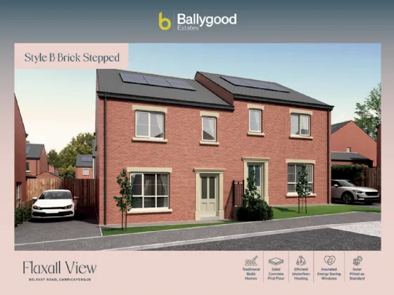 Site 15, Type B  Flaxall View, Belfast Road, Carrickfergus