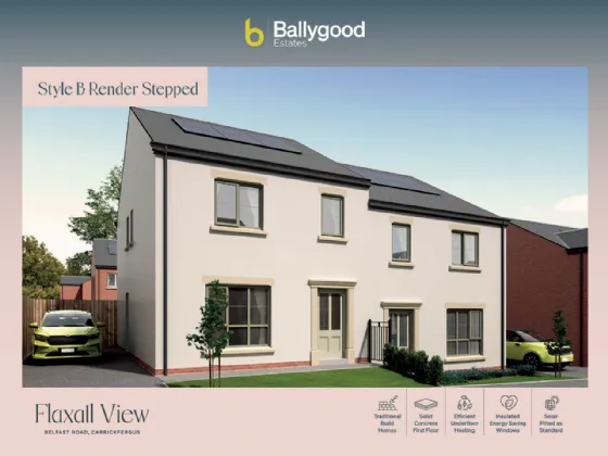 Site 28, Type B  Flaxall View, Belfast Road, Carrickfergus