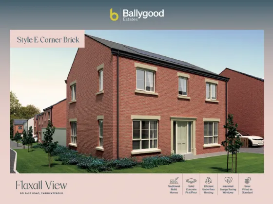 Site 29, Type E  Flaxall View, Belfast Road, Carrickfergus