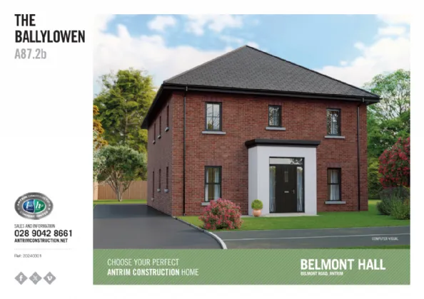  SIte 187 Belmont Hall Belmont Road, Antrim, BT41