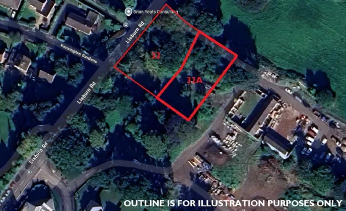 Residential Site At 32A Lisburn Road, Royal Hillsborough, BT26 6HW