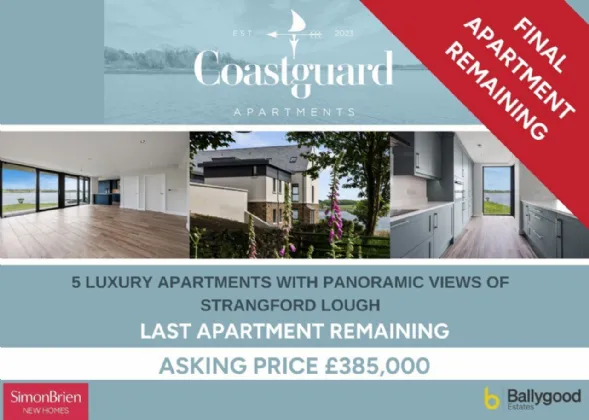 Coastguard Apartments , Ferry Quarter, Shore Road, BT30 7GT