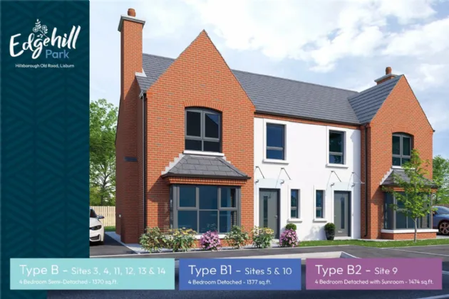 Site 13, Type B  Edgehill Park, Lisburn, County Down, BT27 5QF