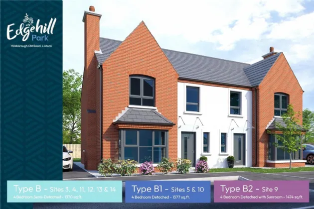 Site 9, Type B2  Edgehill Park, Lisburn, County Down, BT27 5QF