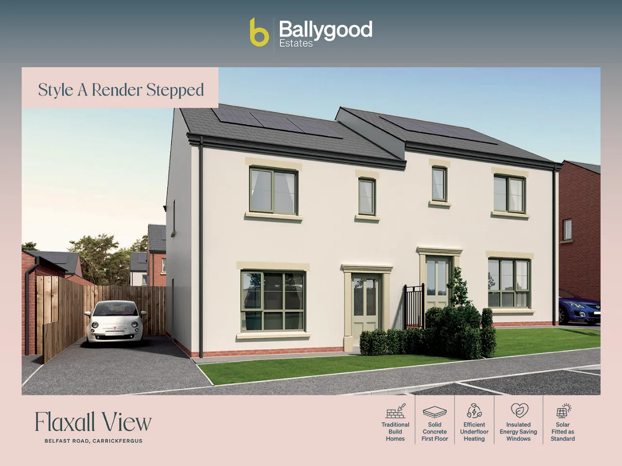Site 36, Type A, Flaxall View, Belfast Road, Carrickfergus