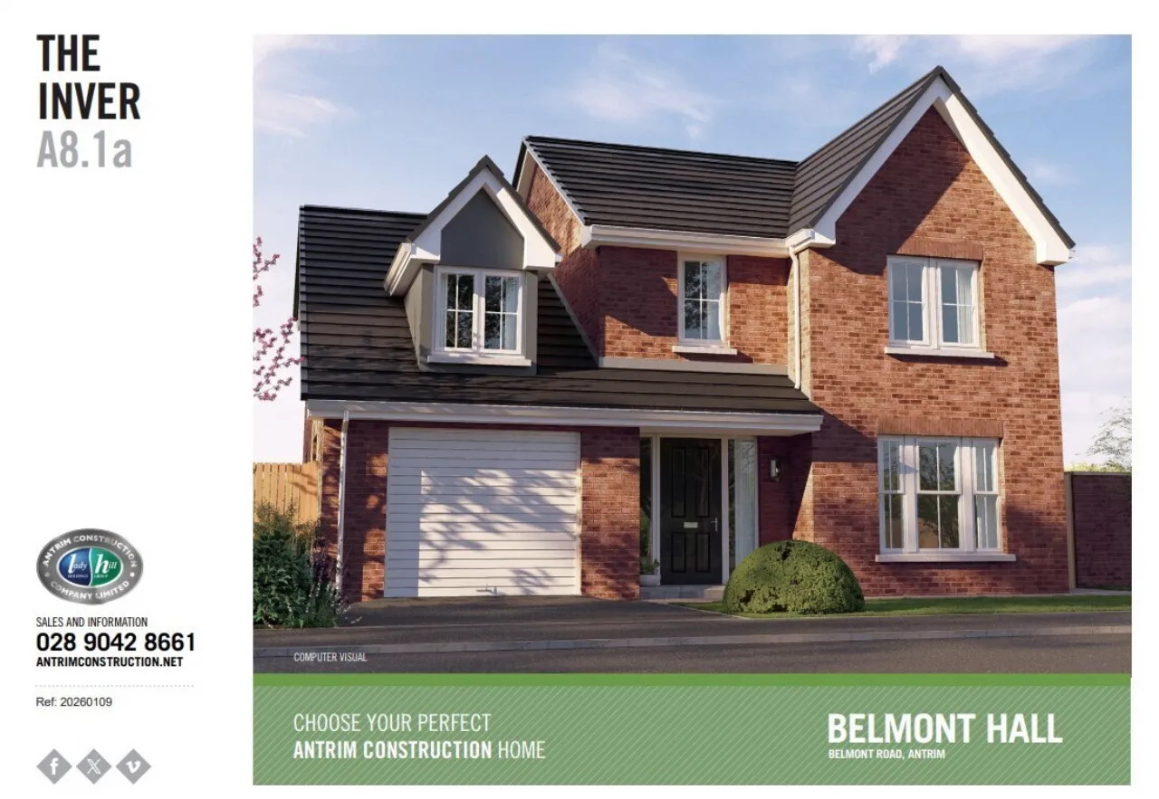 Site 156 The Inver, Belmont Hall, Belmont Road, Antirm, BT41