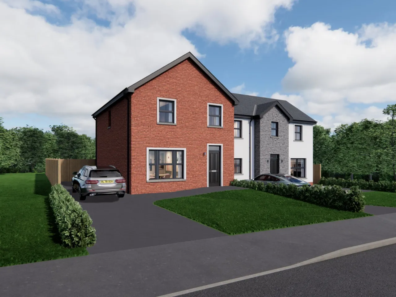 Site 58, House Type K, Mount Pleasant, Old Belfast Road, Newtownards, County Down, BT23