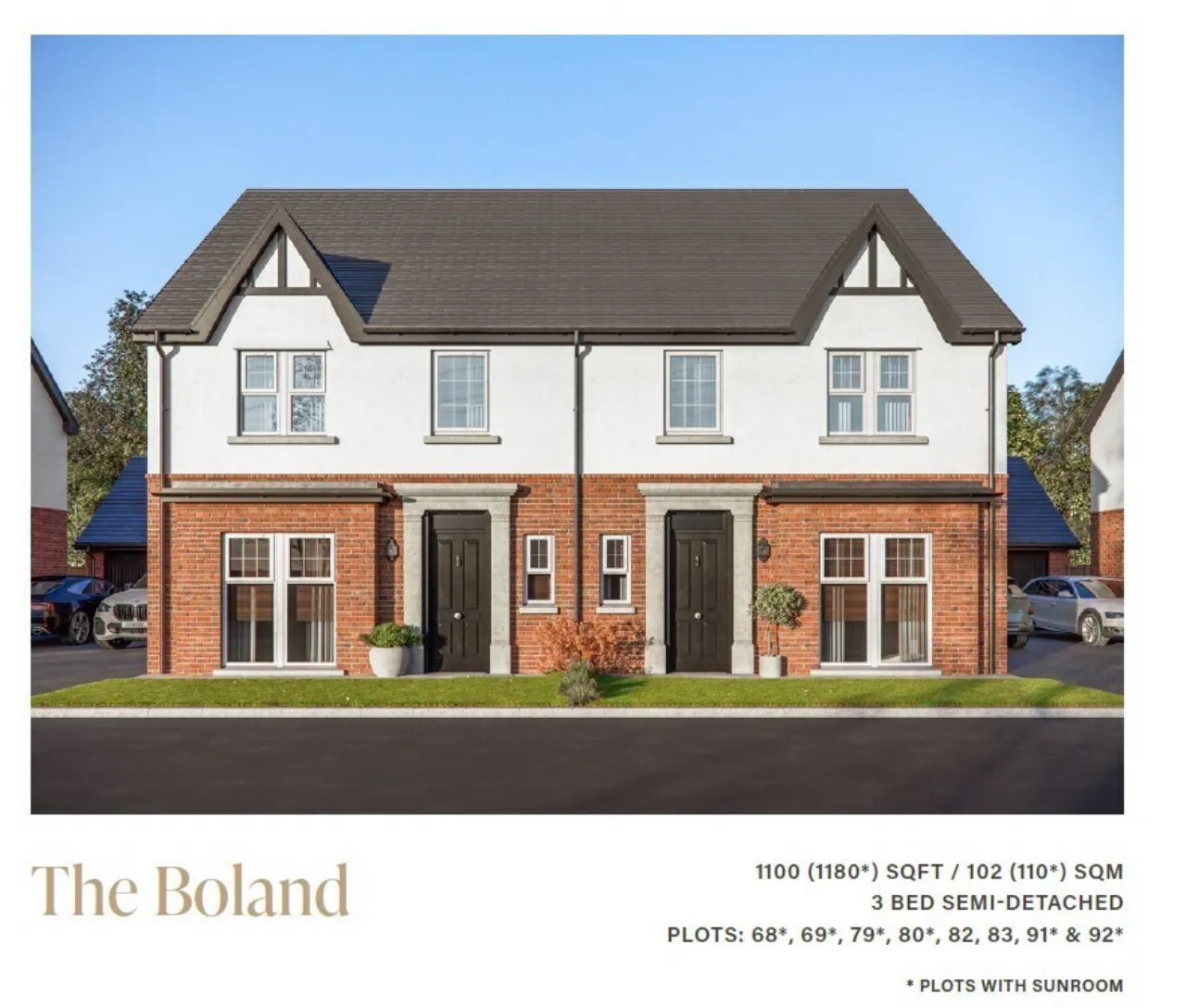 Site 91, The Boland With Sunroom, Hydepark Gate, Mallusk, Newtownabbey, BT36
