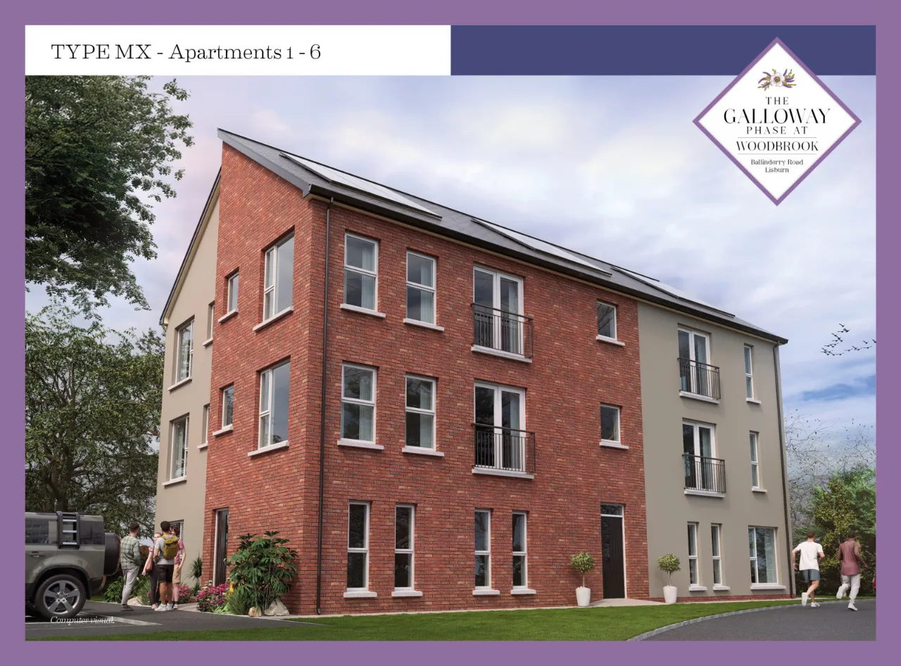 Apt 6 Type MX Apartments, The Galloway, Woodbrook, Lisburn, BT28