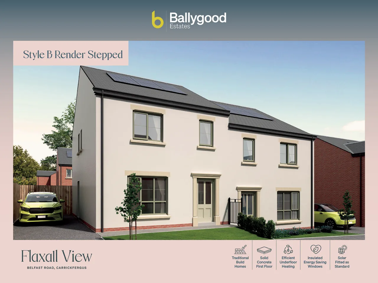 Site 28, Type B, Flaxall View, Belfast Road, Carrickfergus