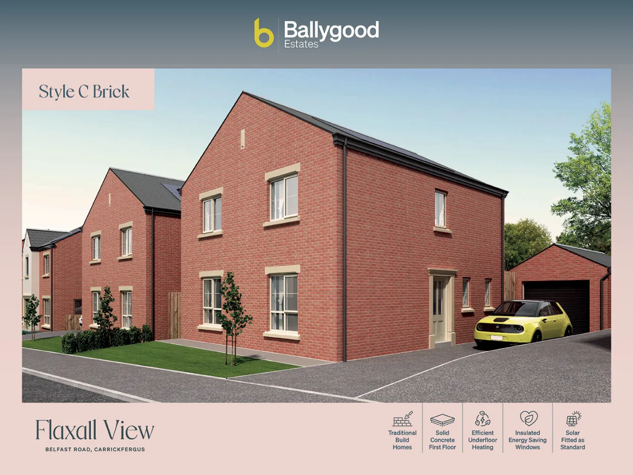 Site 12, Type C, Flaxall View, Belfast Road, Carrickfergus