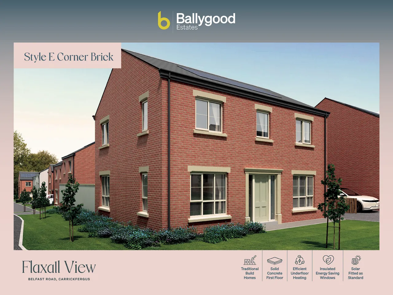 Site 29, Type E, Flaxall View, Belfast Road, Carrickfergus
