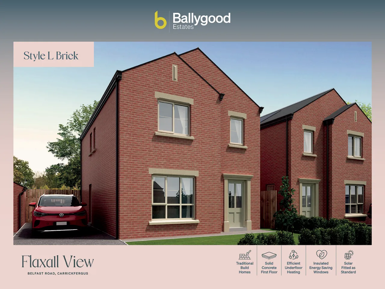 Site 11, Type L, Flaxall View, Belfast Road, Carrickfergus