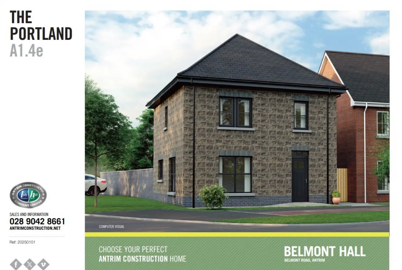 Site 183, The Portland A1.4e, Belmont Hall, Belmont Road, Antirm, BT41