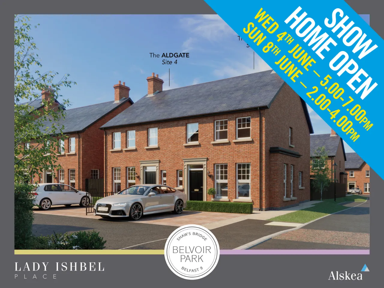 Site 4 The Aldgate, Lady Ishbel Place, Belvoir Park, Belfast, BT8