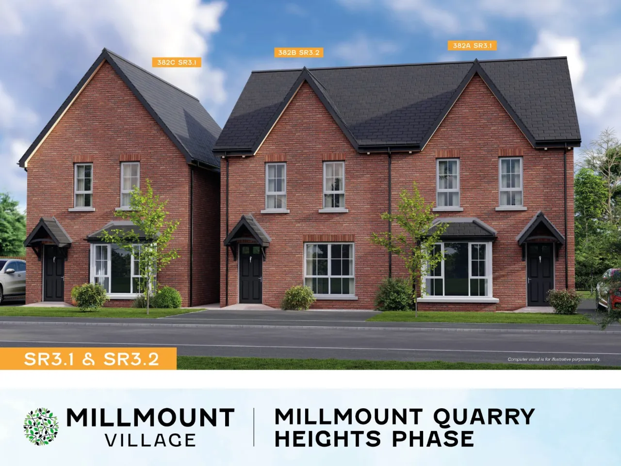 Site 382c, SR3.1 Detached, Millmount Village, Comber Road, Dundoald, Belfast, BT16