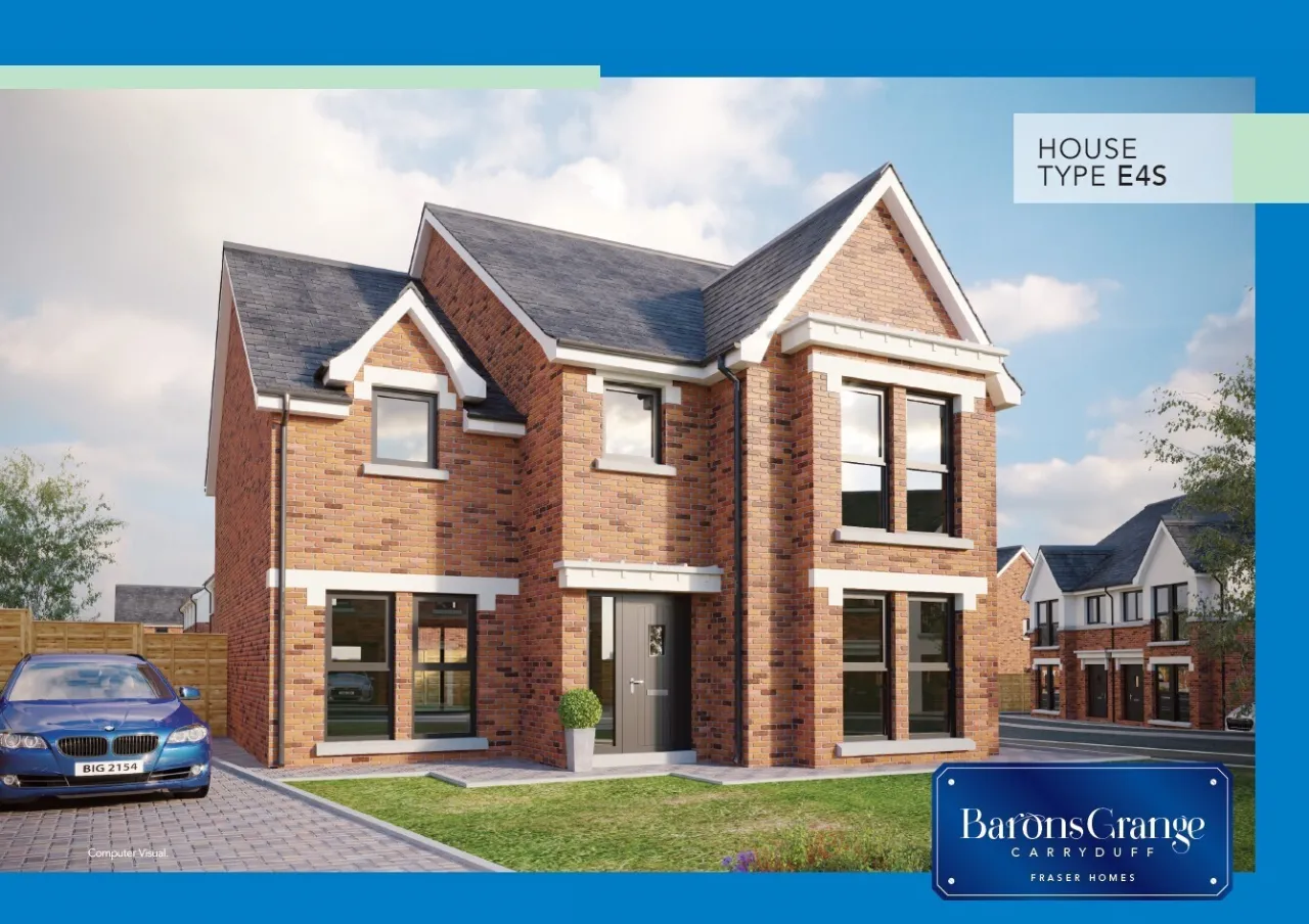 Site 400, Type E4S, BaronsGrange, Comber Road, Carryduff, BT8