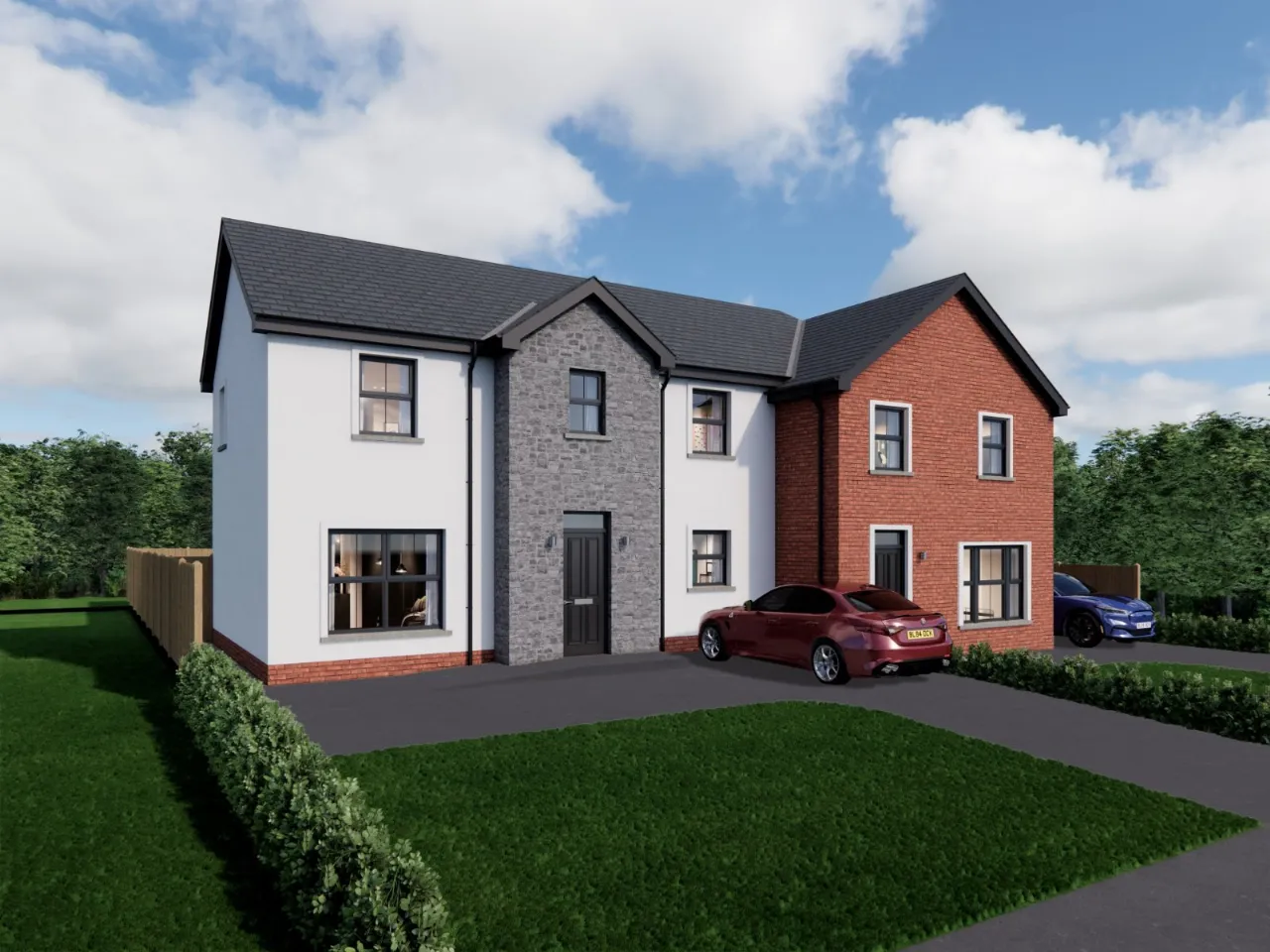 Site 43, House Type J, Mount Pleasant, Old Belfast Road, Newtownards, County Down, BT23